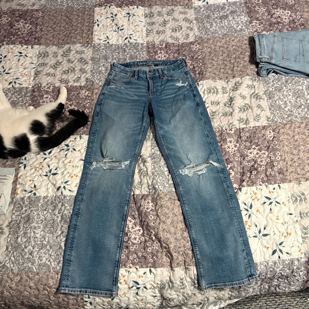 American Eagle Outfitters Blue Flare Jeans